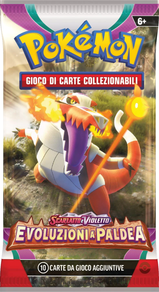 pokemon evoluzioni a paldea pack ita