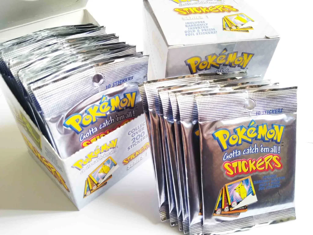 pokemon 1999 stickers eng