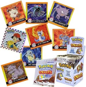 pokemon stickers art box 2