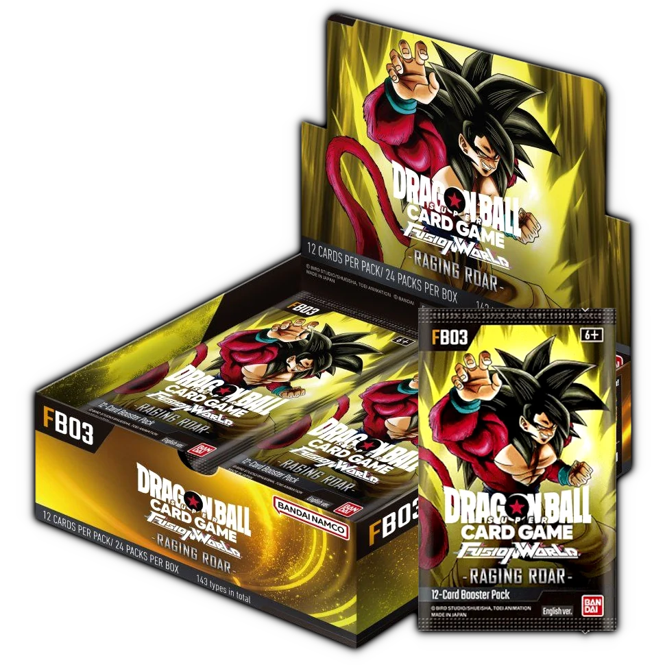 dragon ball raging roar fb03 booster box eng