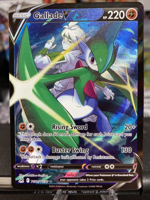 pokemon gallade v tg19 origine perduta carta singola eng