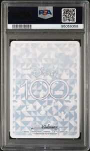 disney 100 aladdin and jasmine promo dds/104 box topper psa 10 jap retro carta gradata