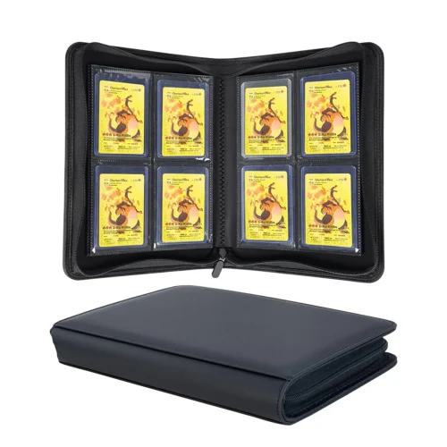 binder top loaders 120 posti black inside