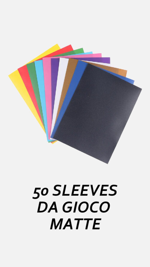 50 sleeves da gioco preview