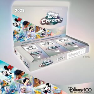 topps disney chrome hobby box 2023 eng full