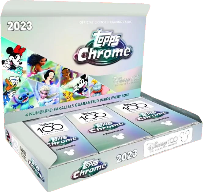 topps disney chrome hobby box 2023 eng