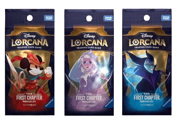 lorcana disney first chapter japanese pack jp 1st