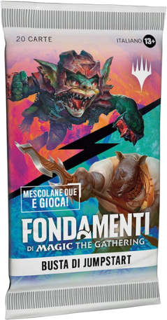 magic the gathering jumpstart foundations fondamenti pack ita