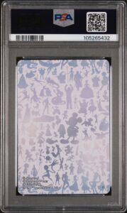 disney 100 bandai carta gradata psa 10 little mermaid jap back