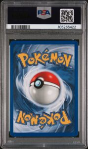pokemon carta gradata psa 4 dark charizard 21/82 ita back