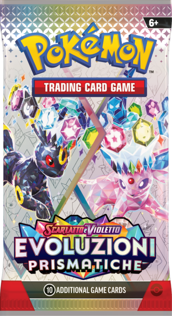 pokemon evoluzioni prismatiche pacchetto ita