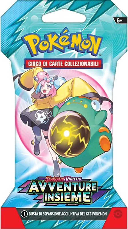 pokemon avventure insieme double sleeve iono ita