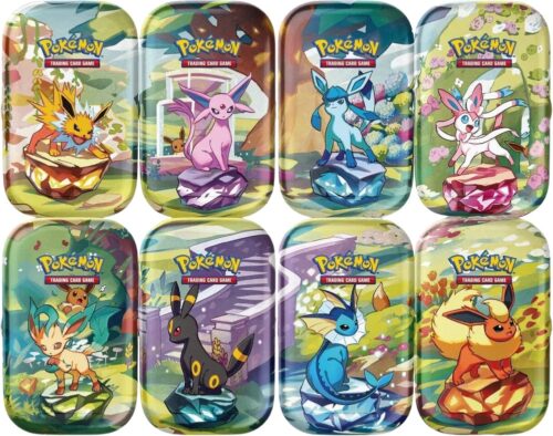 pokemon evoluzioni prismatiche mini tin