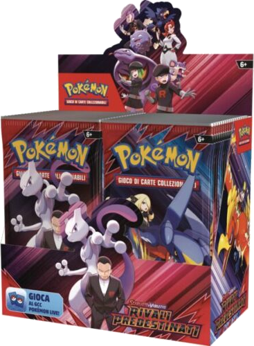 pokemon rivali predestinati booster box ita