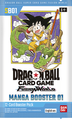 dragonball manga booster sb01 pacchetto eng
