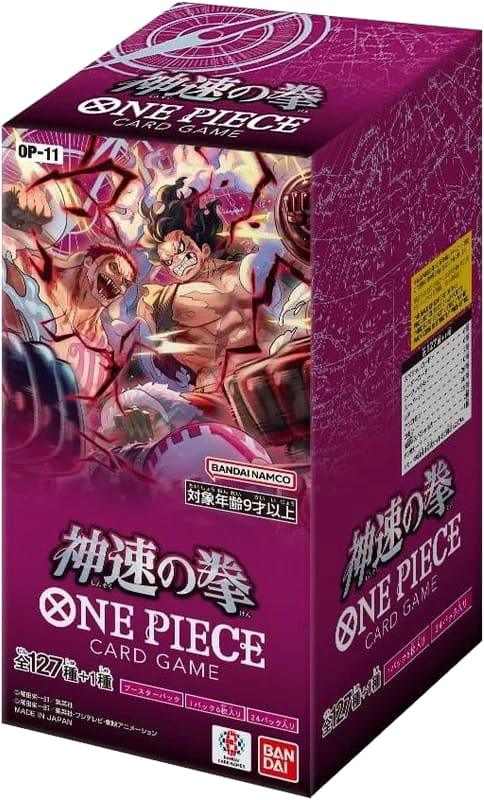 one piece op11 booster box jap