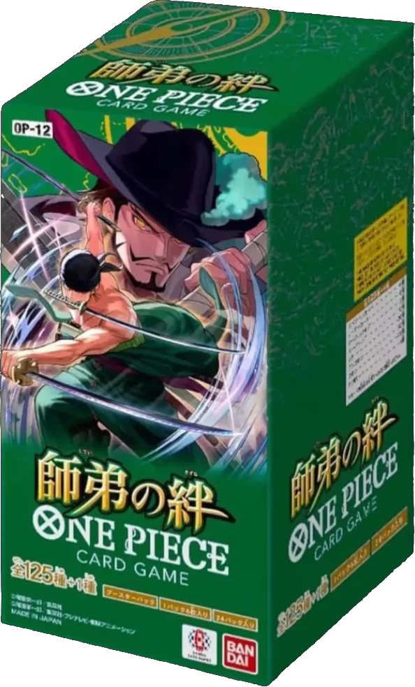 one piece op12 booster box jap