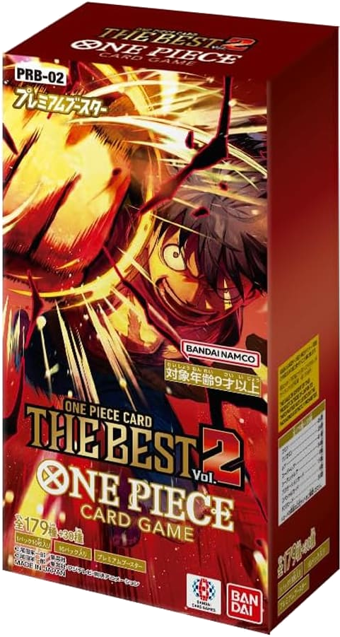 one piece prb02 booster box jap